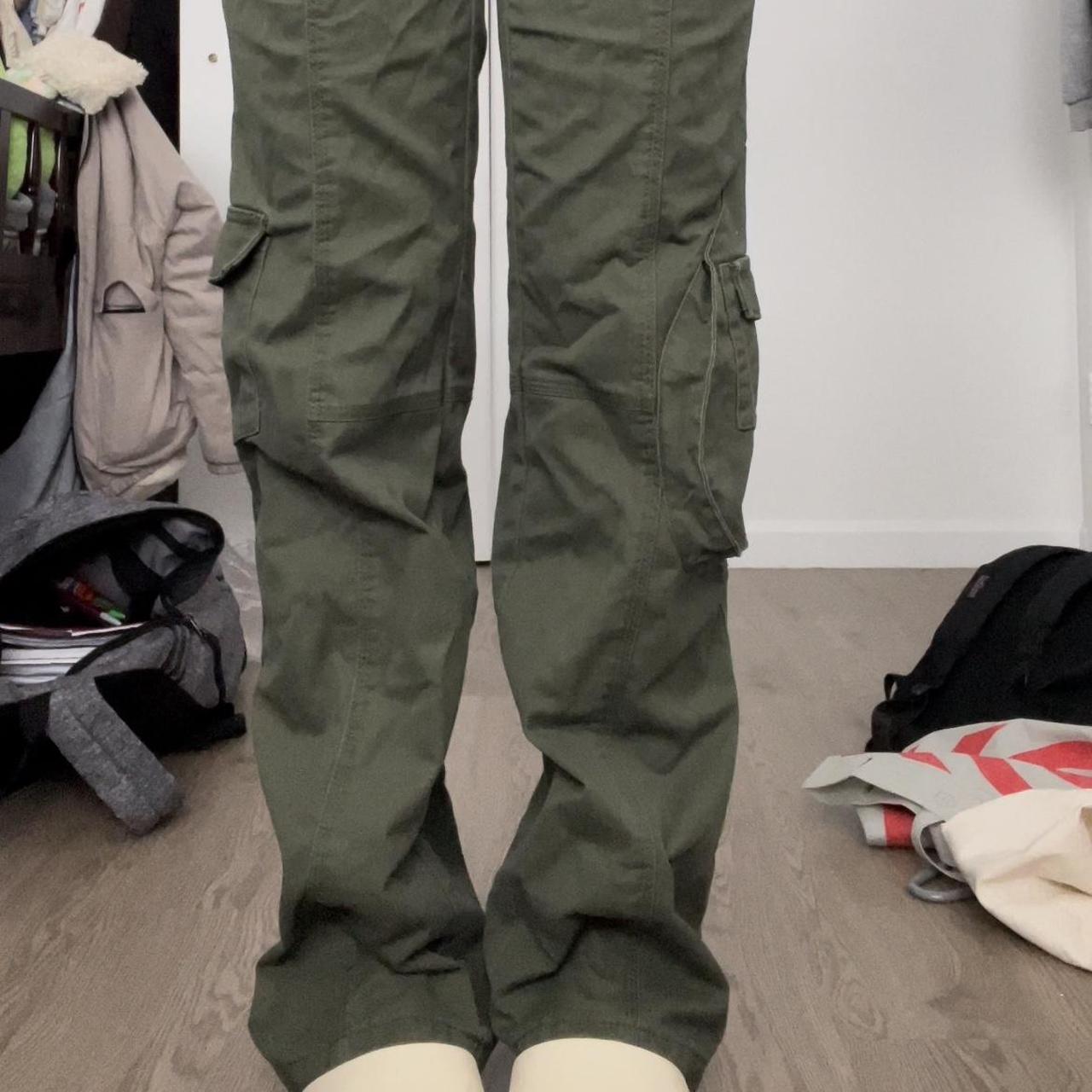 Brandy Melville military green kim cargo pants!! So... Depop