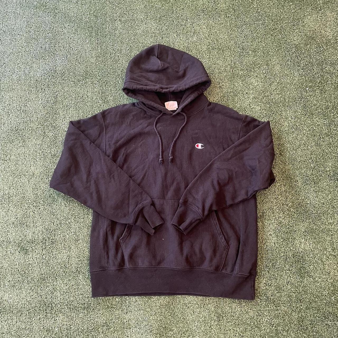 Champion reverse best sale weave hoodie maroon