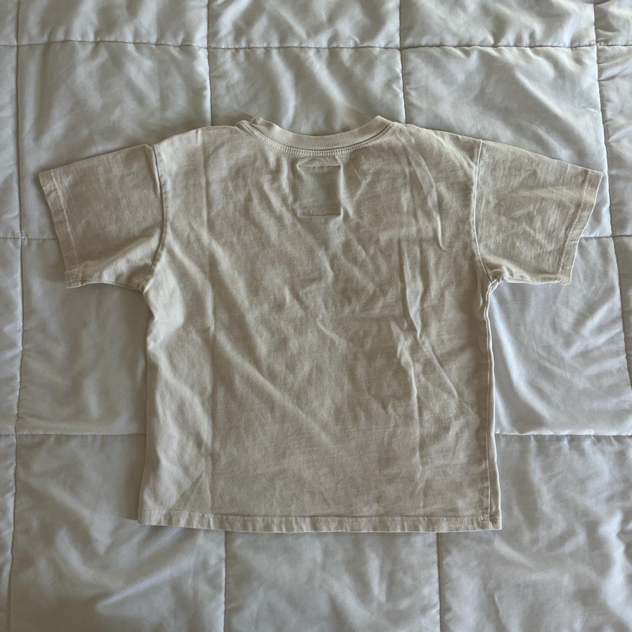 unif mayu’s lullaby baby tee color vintage white,... - Depop
