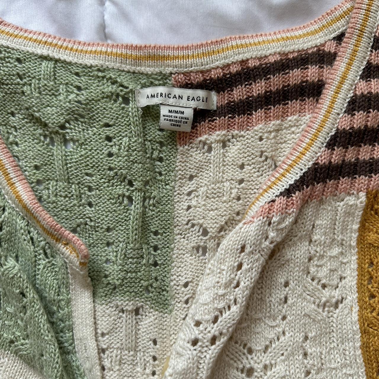 American Eagle Knit Vest Size Small Hardly worn No... Depop