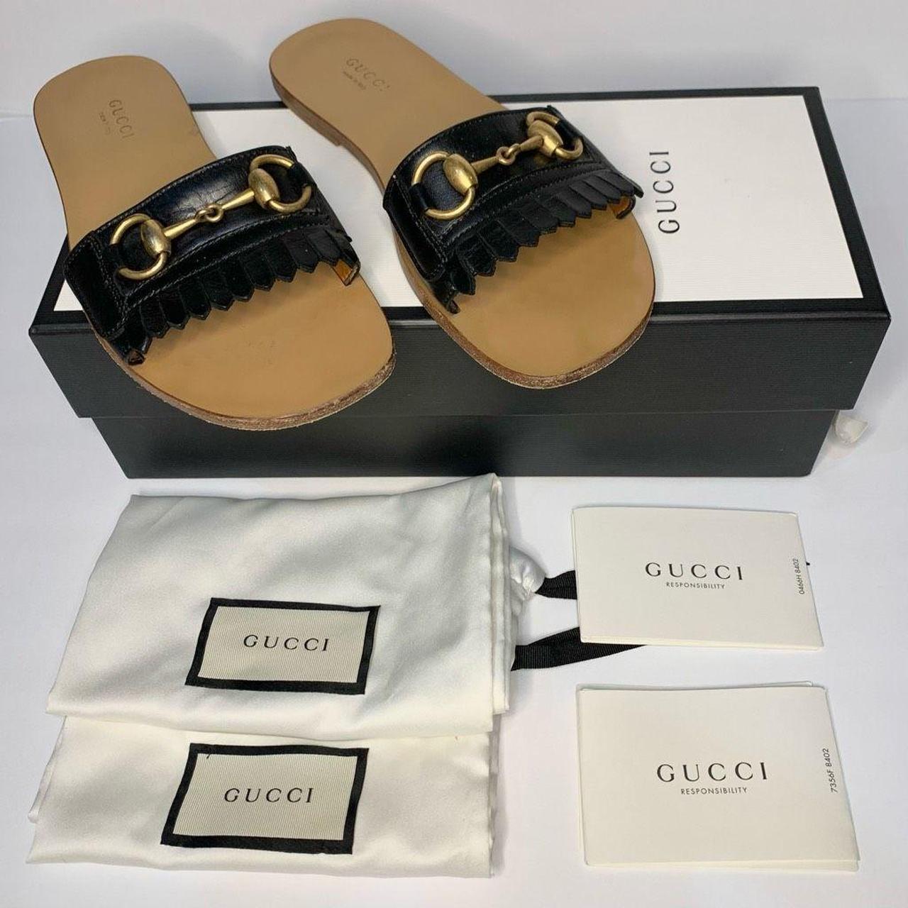 Gucci horsebit discount slide sandals