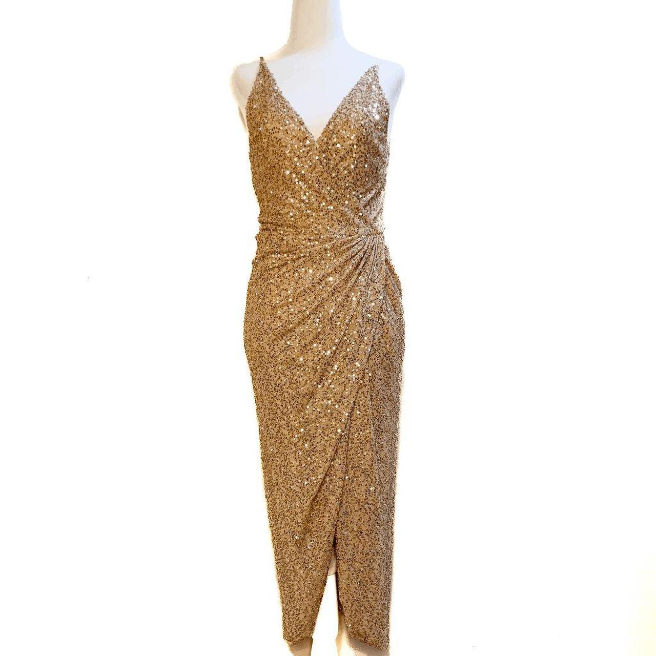 Jonathan simkhai discount gold dress