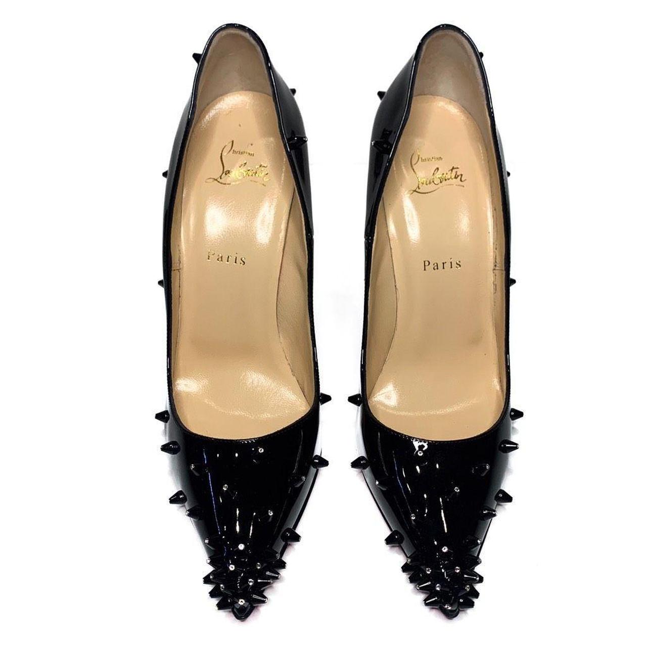 Christian louboutin black diamond best sale