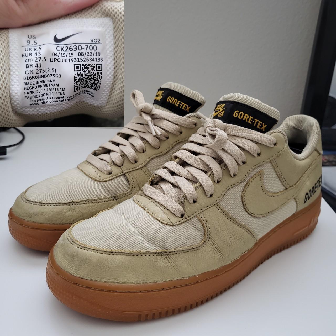 Nike gore hotsell tex gold