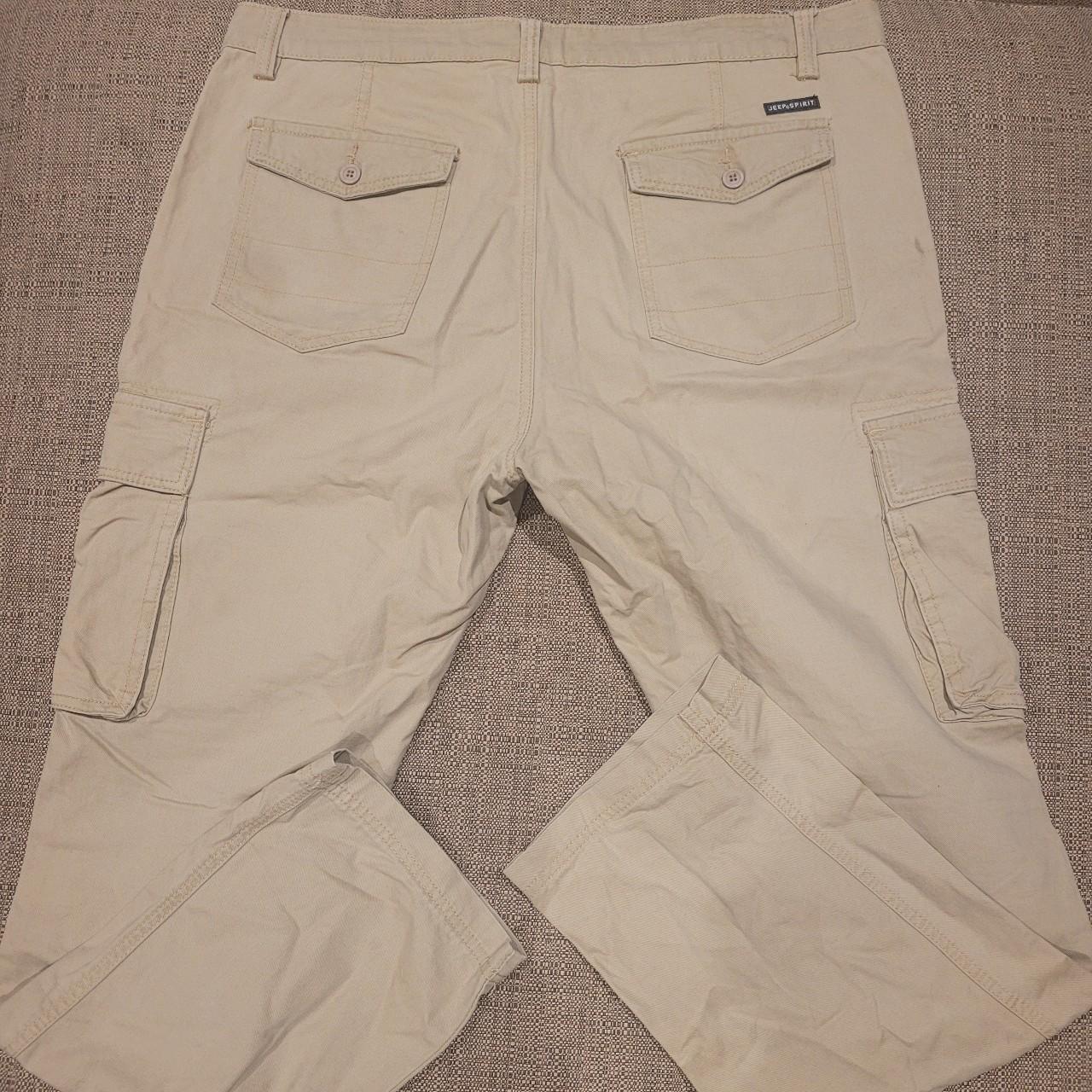 Jeep spirit cargo work pants Size 36 Depop