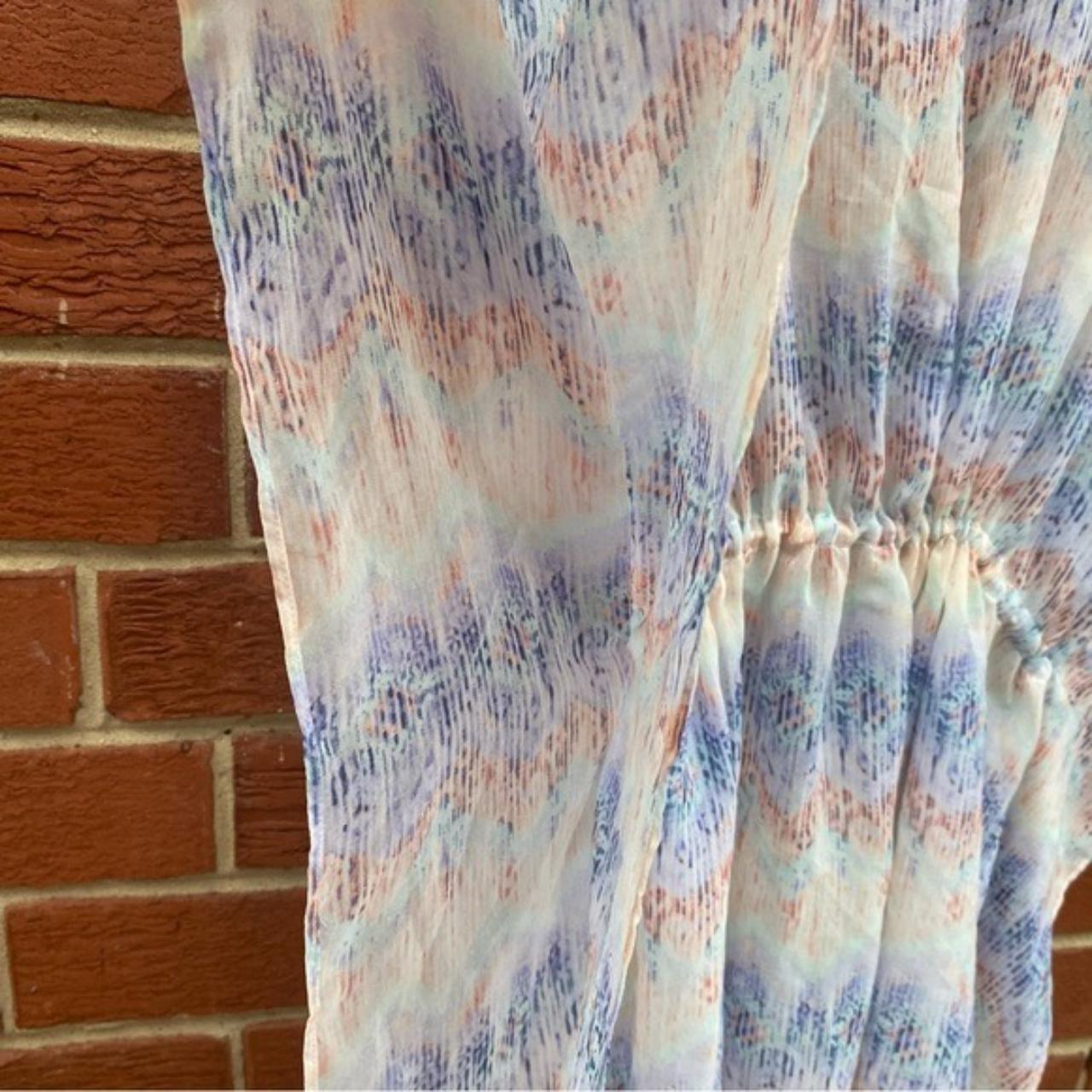 Victoria Secret swimsuit cover up multicolor Size... Depop