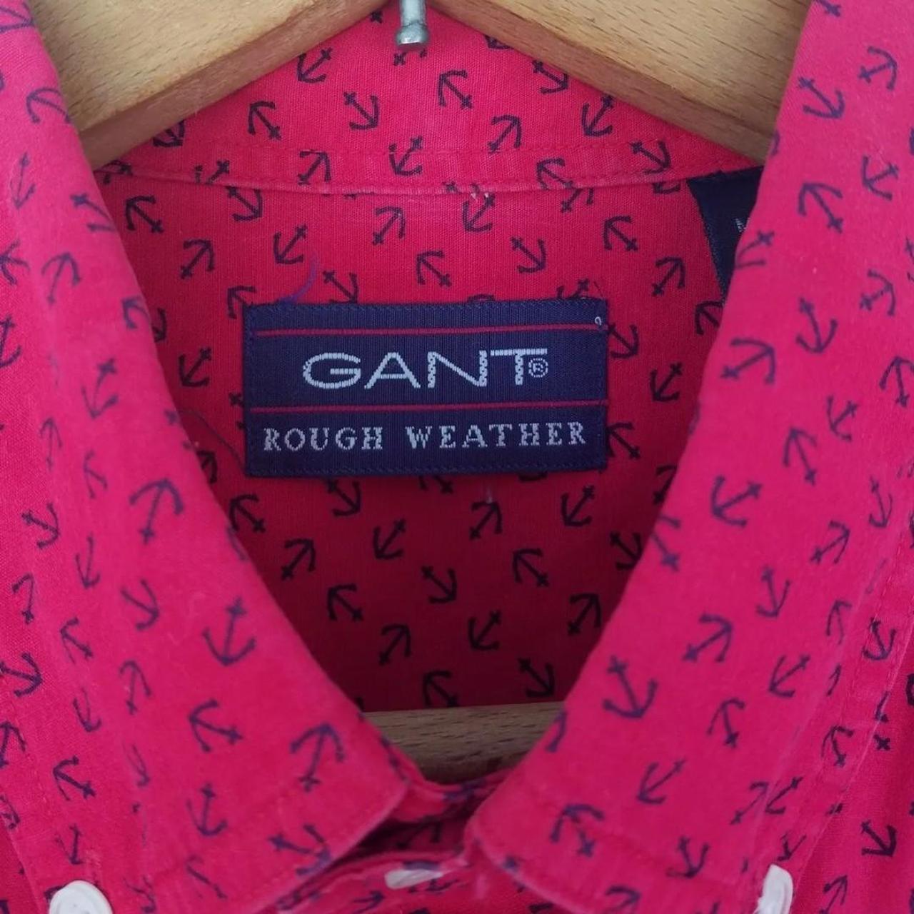 GANT Men's Red and Blue Shirt (3)