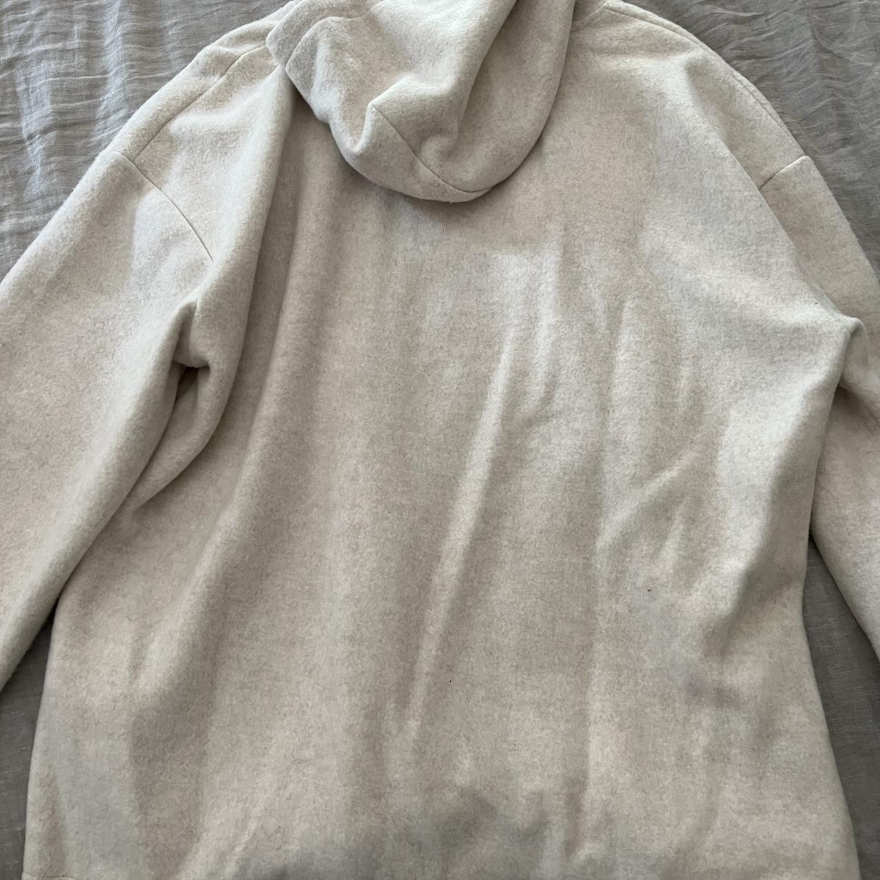 Zara hoodie Worn once - Depop