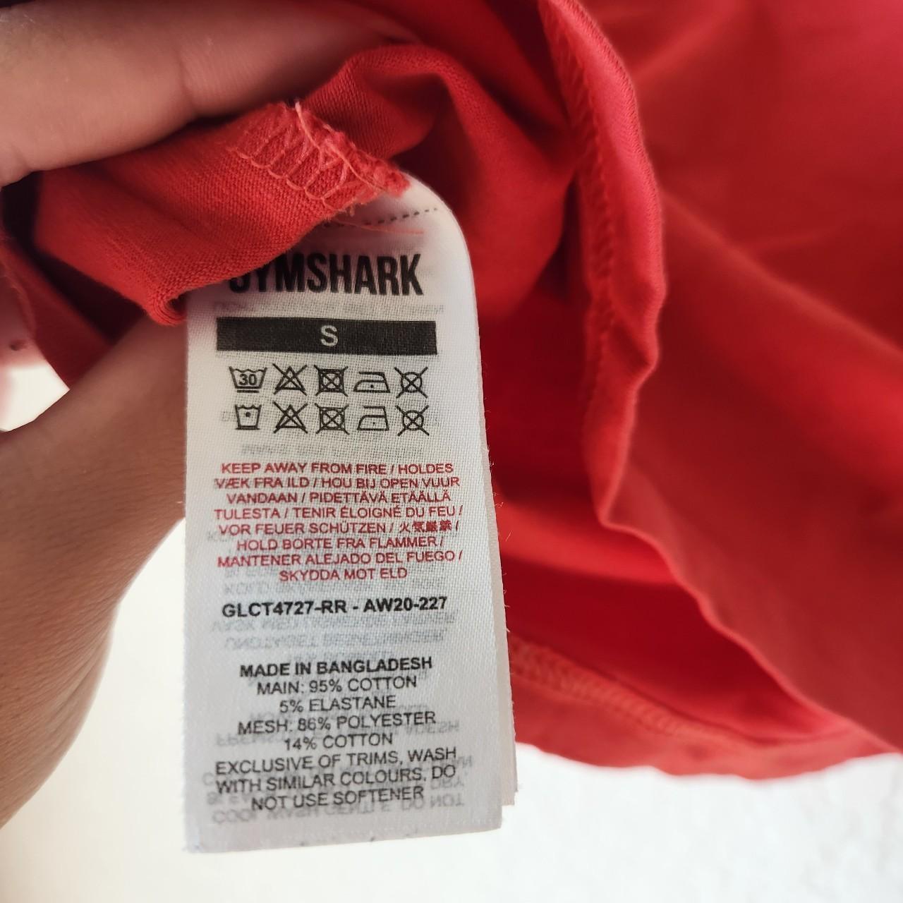 Gymshark Women's Crop top - Red - S – Red Gymshar… - image 4