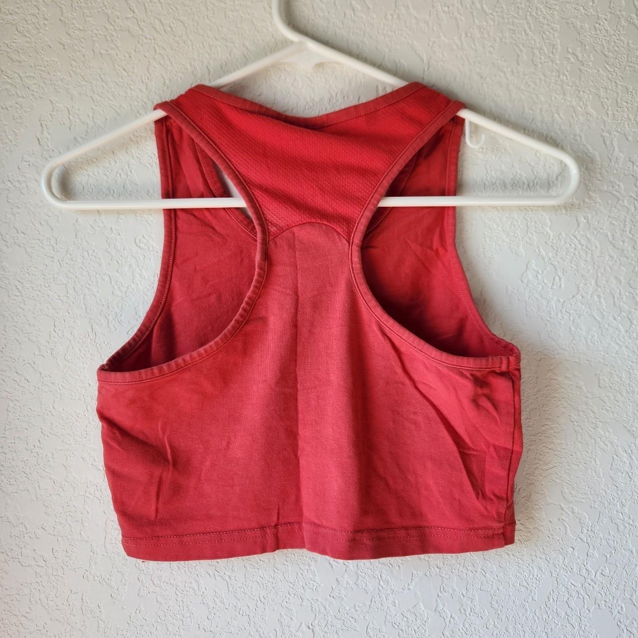 Gymshark Women's Crop top - Red - S – Red Gymshar… - image 3