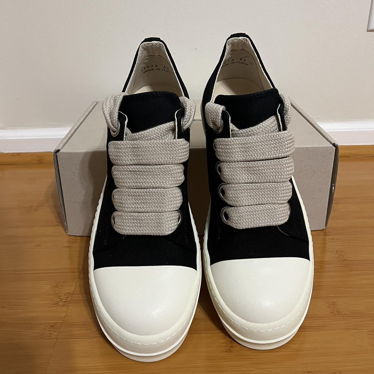 RICK OWENS DRKSHDW CANVAS LOW SIZE 10/43 message me... - Depop