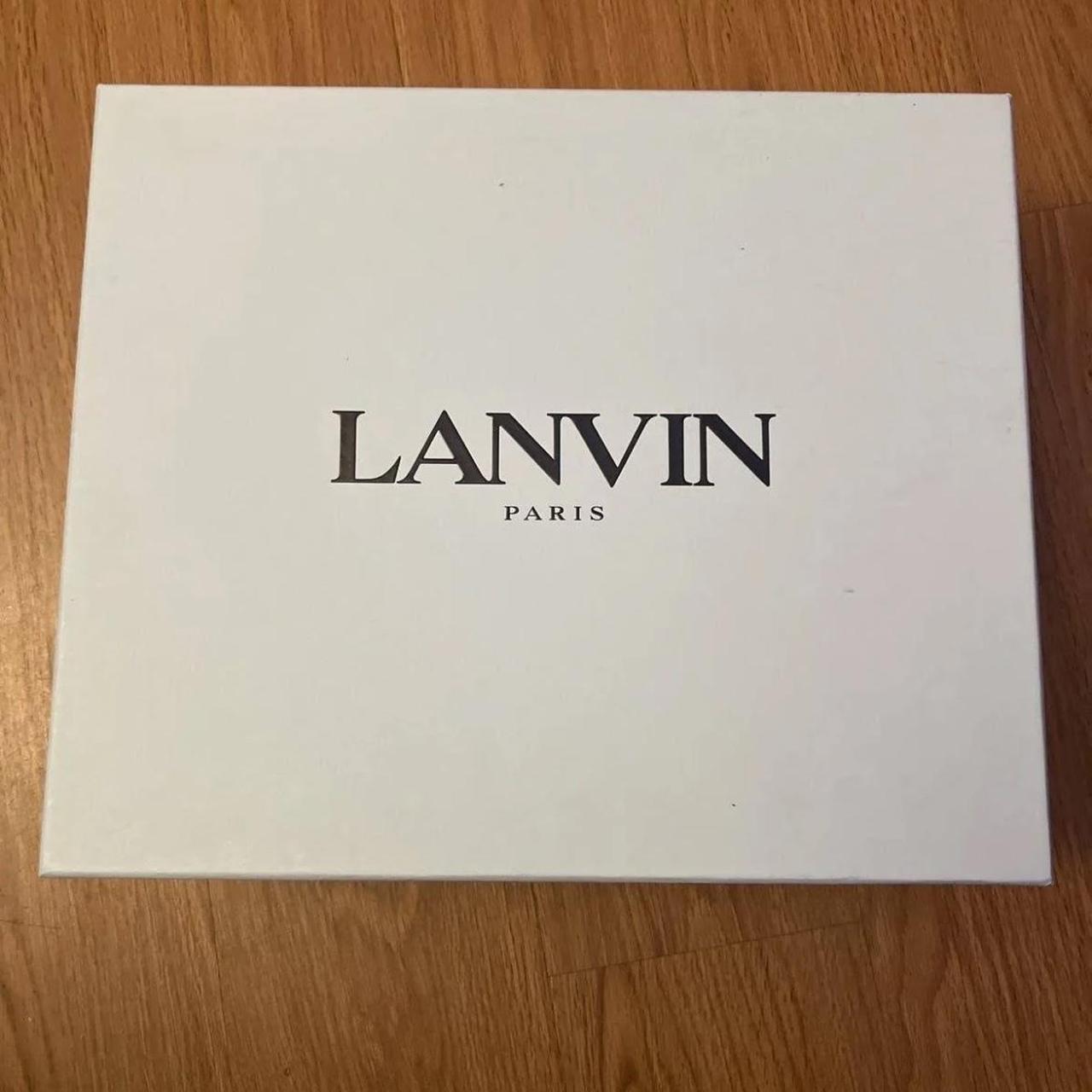 LANVIN CURB SNEAKERS SIZE 11/44 message me before... - Depop