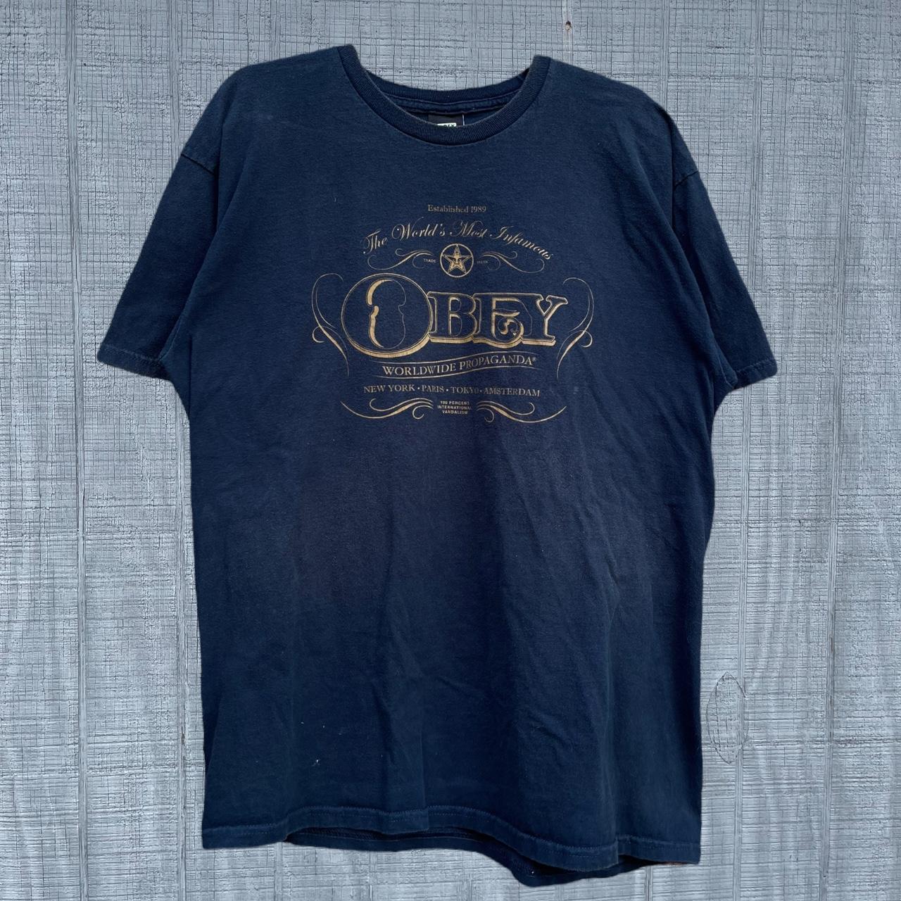 OBEY New York Photo T-shirt (black)