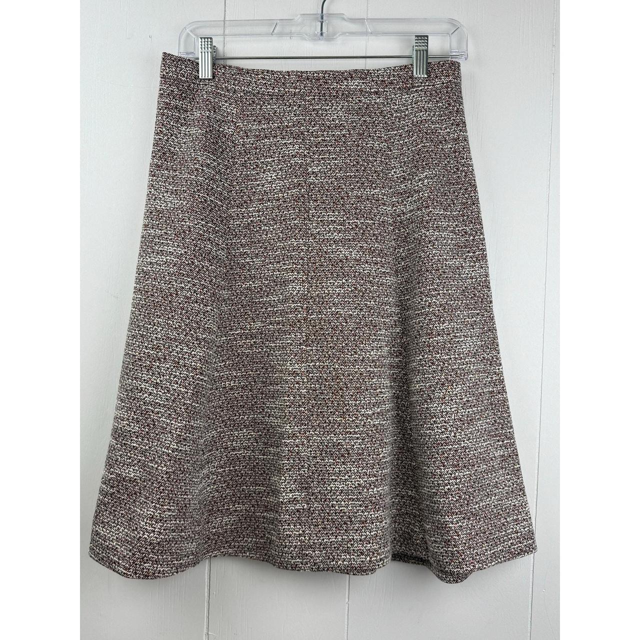 Source Unknown Women's Midi Skirt - Brown/Multi -… - image 1