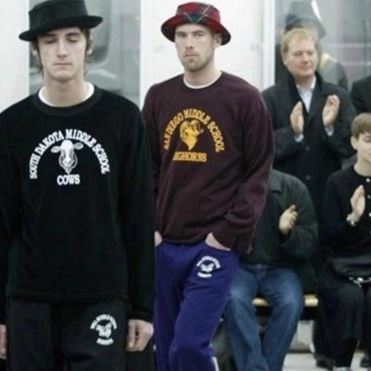 Junya Watanabe AD/2002 San Diego Middle School | Depop