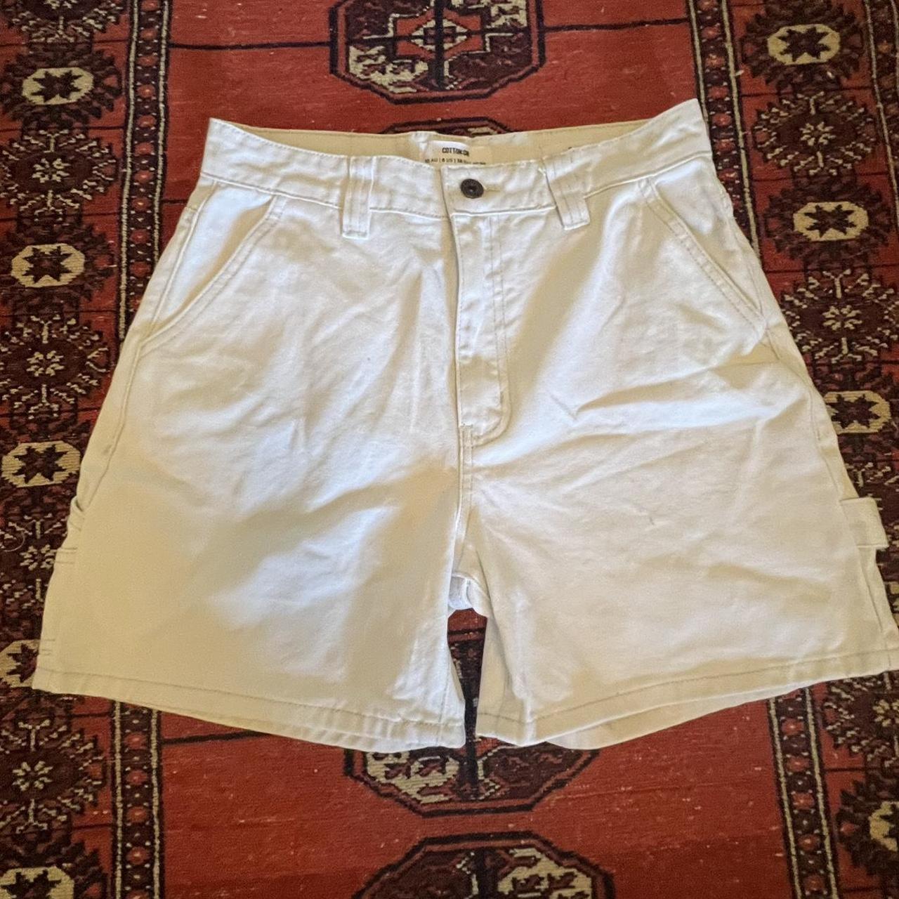 Cotton On Women's White Shorts | Depop