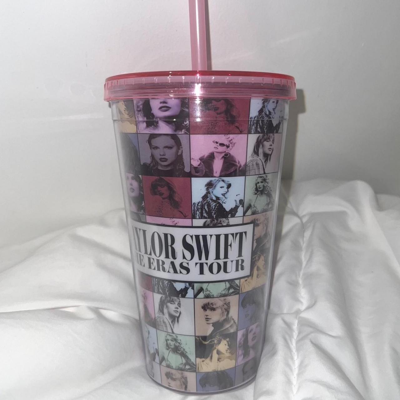 Taylor Swift The Eras Tour Film Premium Cup Pink... - Depop