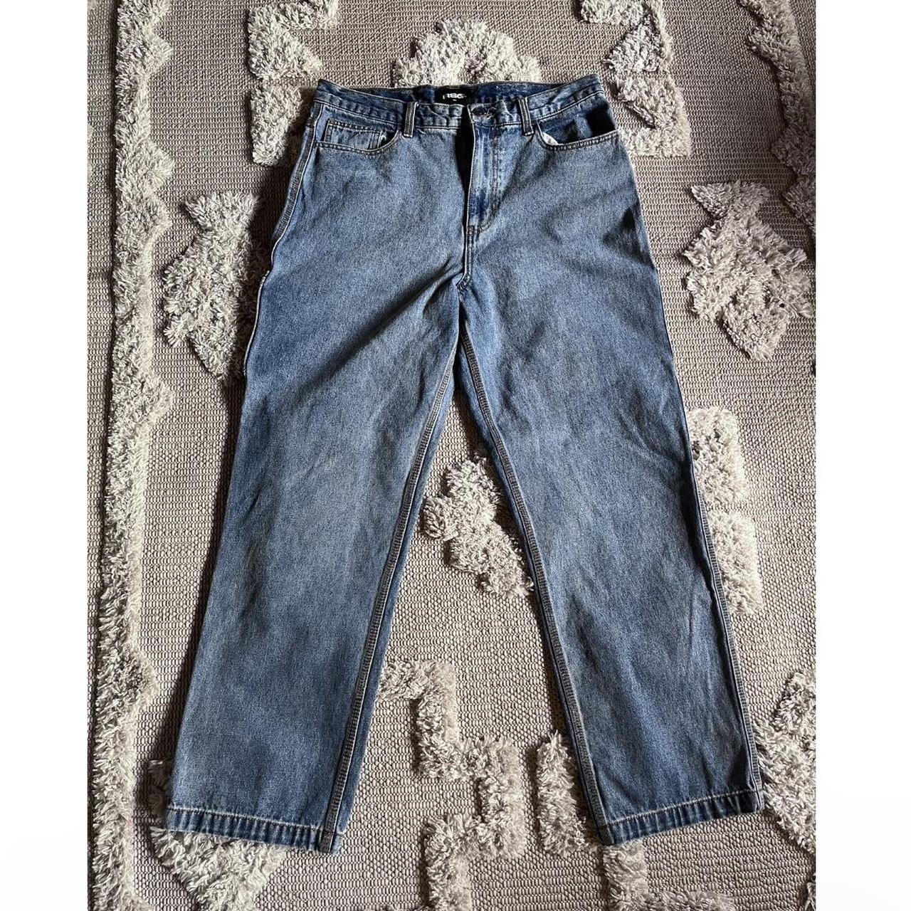 RSQ Baggy Light Wash Carpenter Pants Size 34 X - Depop