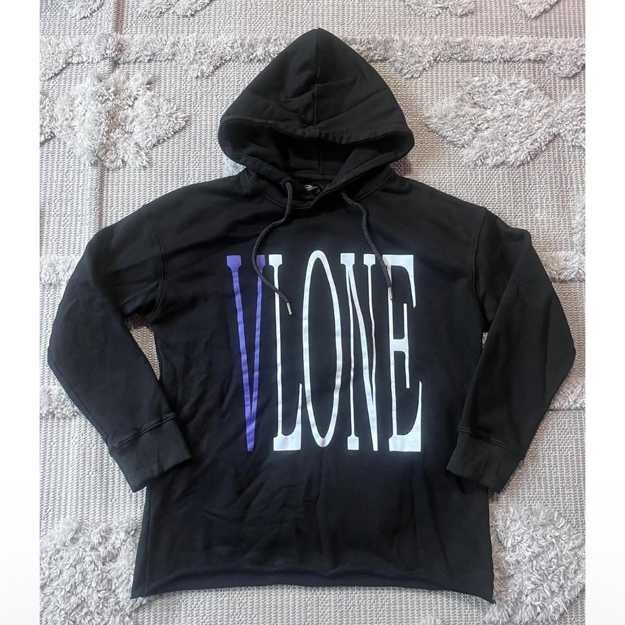 Vlone cropped sale hoodie