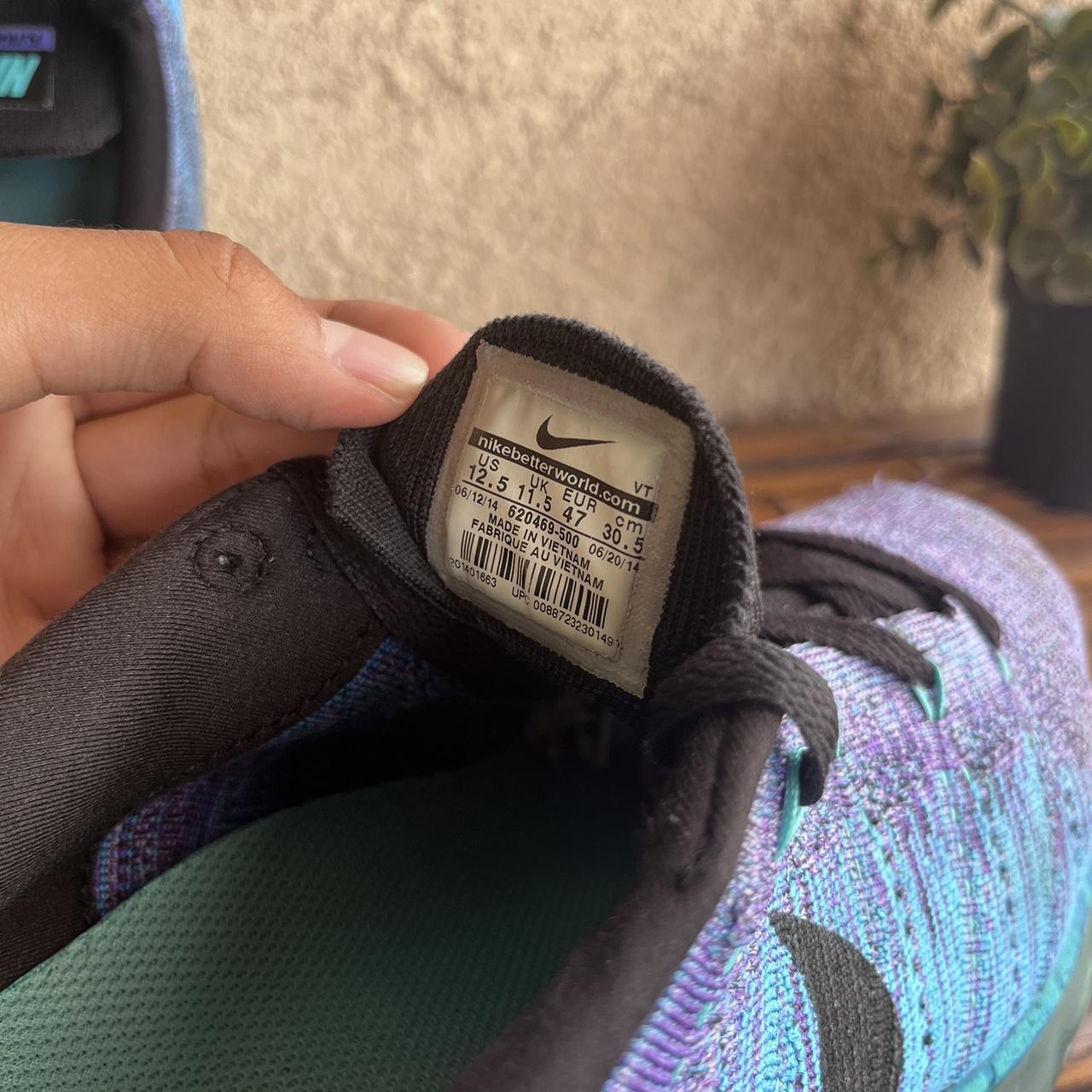 Nike Air Max FlyKnit Hyper Grape Shoes US Depop