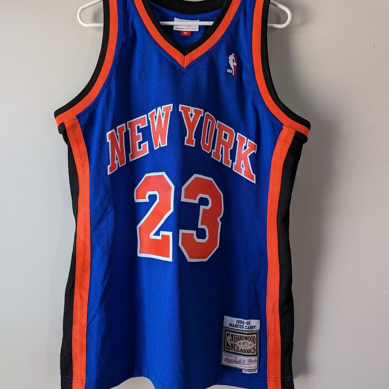 marcus camby knicks jersey