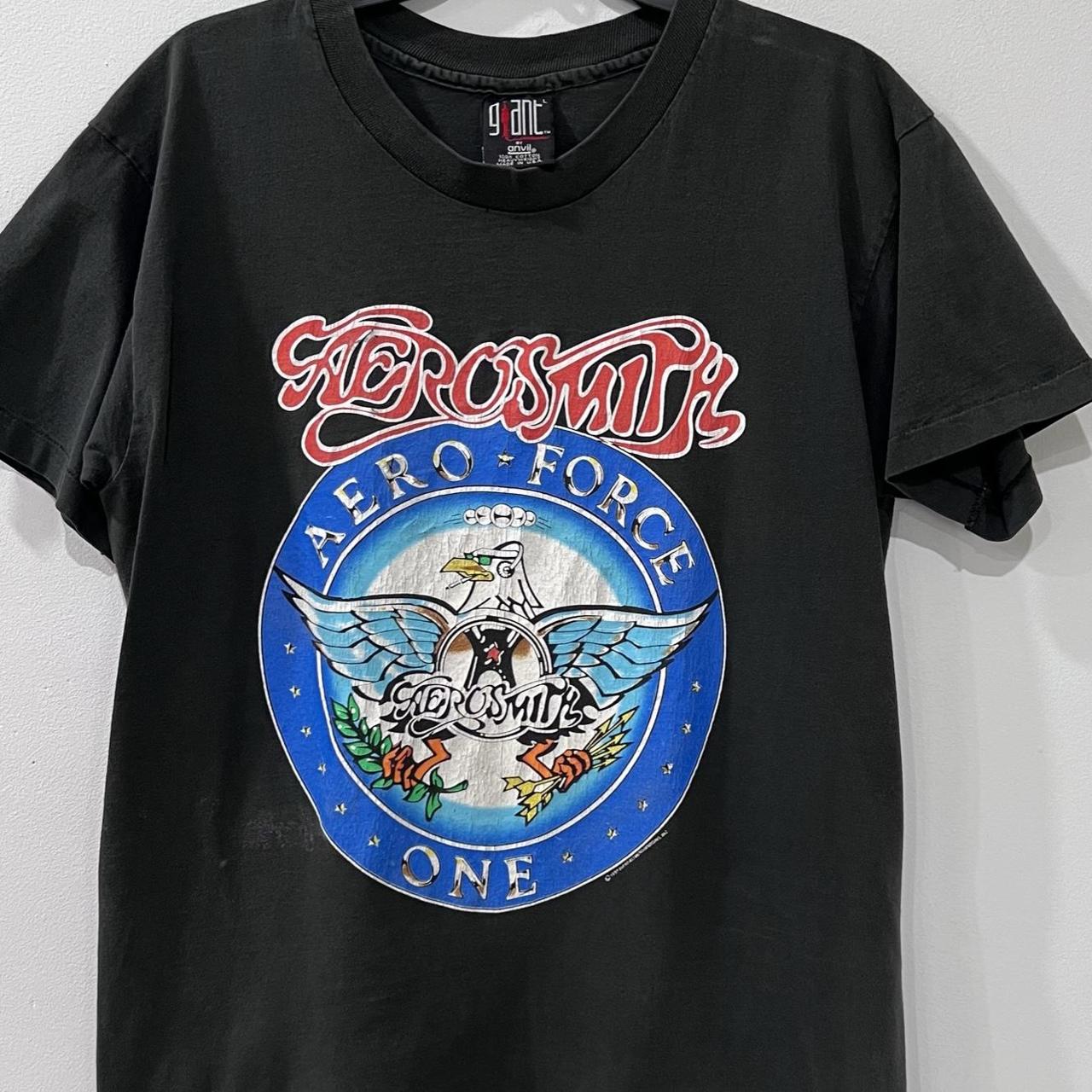 aerosmith aero force one shirt