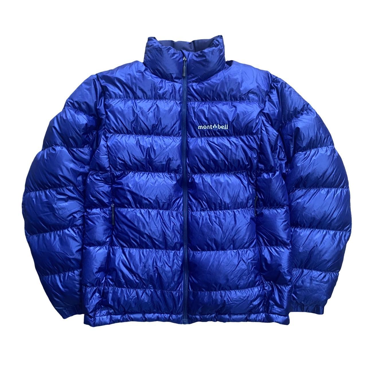montbell puffer in blue size M japan such a nice... - Depop