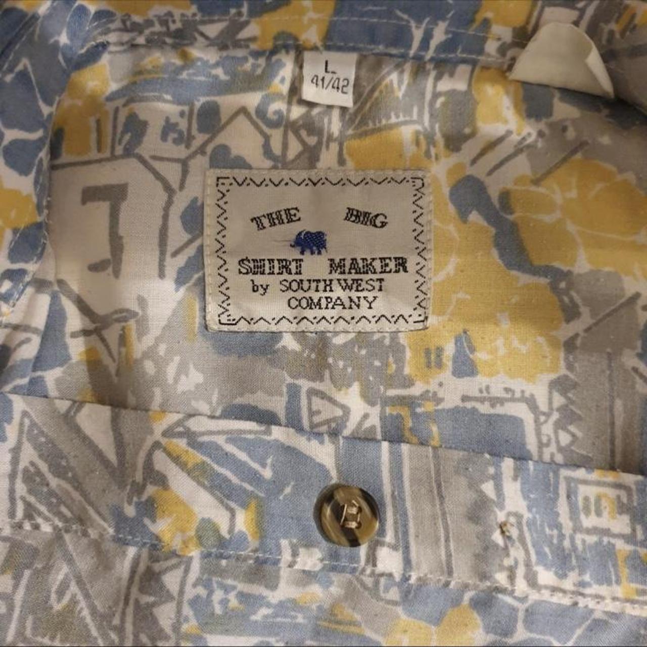 Vintage Men’s The Big Shirt Maker by Southwest... - Depop