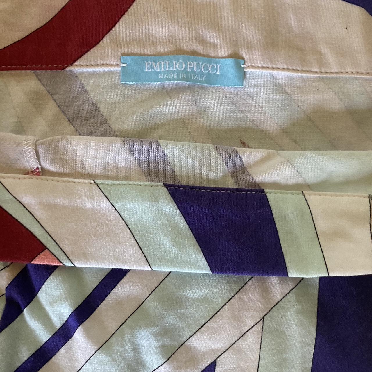 Emilio Pucci Women's Pink and Blue Skirt (4)