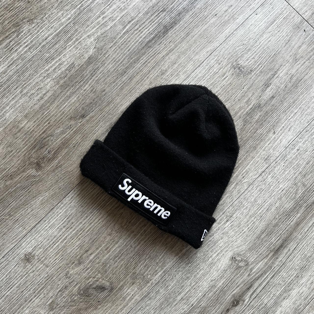 Supreme Men's Black Hat | Depop