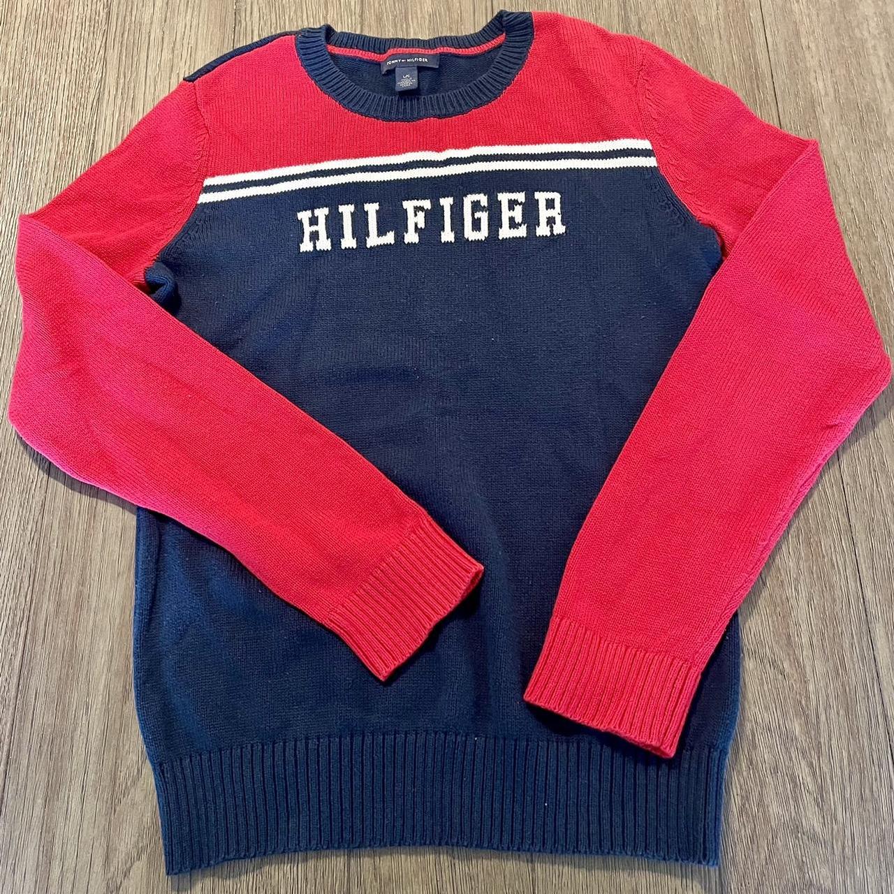 Vintage tommy hilfiger clearance knit sweater