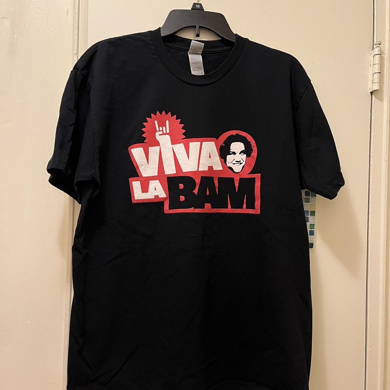 Viva La Bam shirt bammargera skating skate