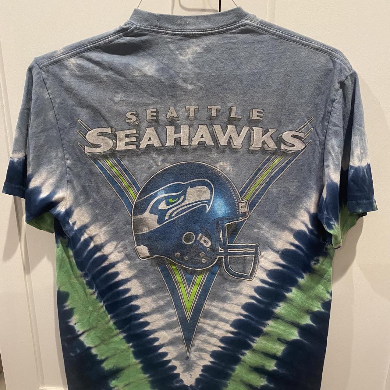 Vintage Seattle Seahawks Logo Athletic Shirt Size Medium