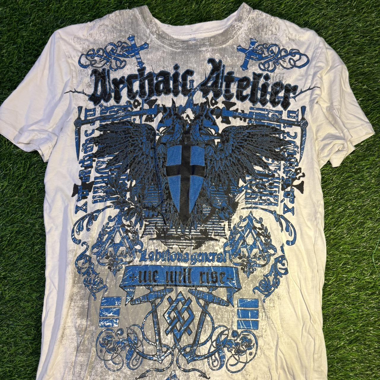 Affliction BANNED 大会記念Tシャツ Archaic atelier by Affliction live fast Y2K Grunge | Depop