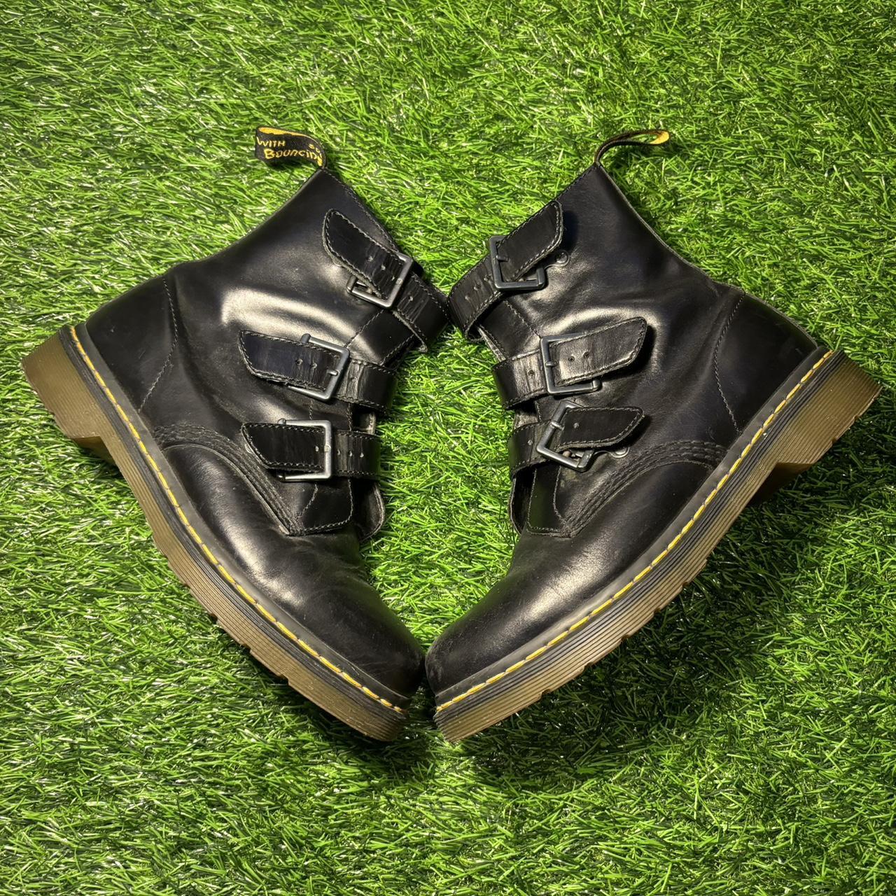 Dr martens 3 buckle boots online