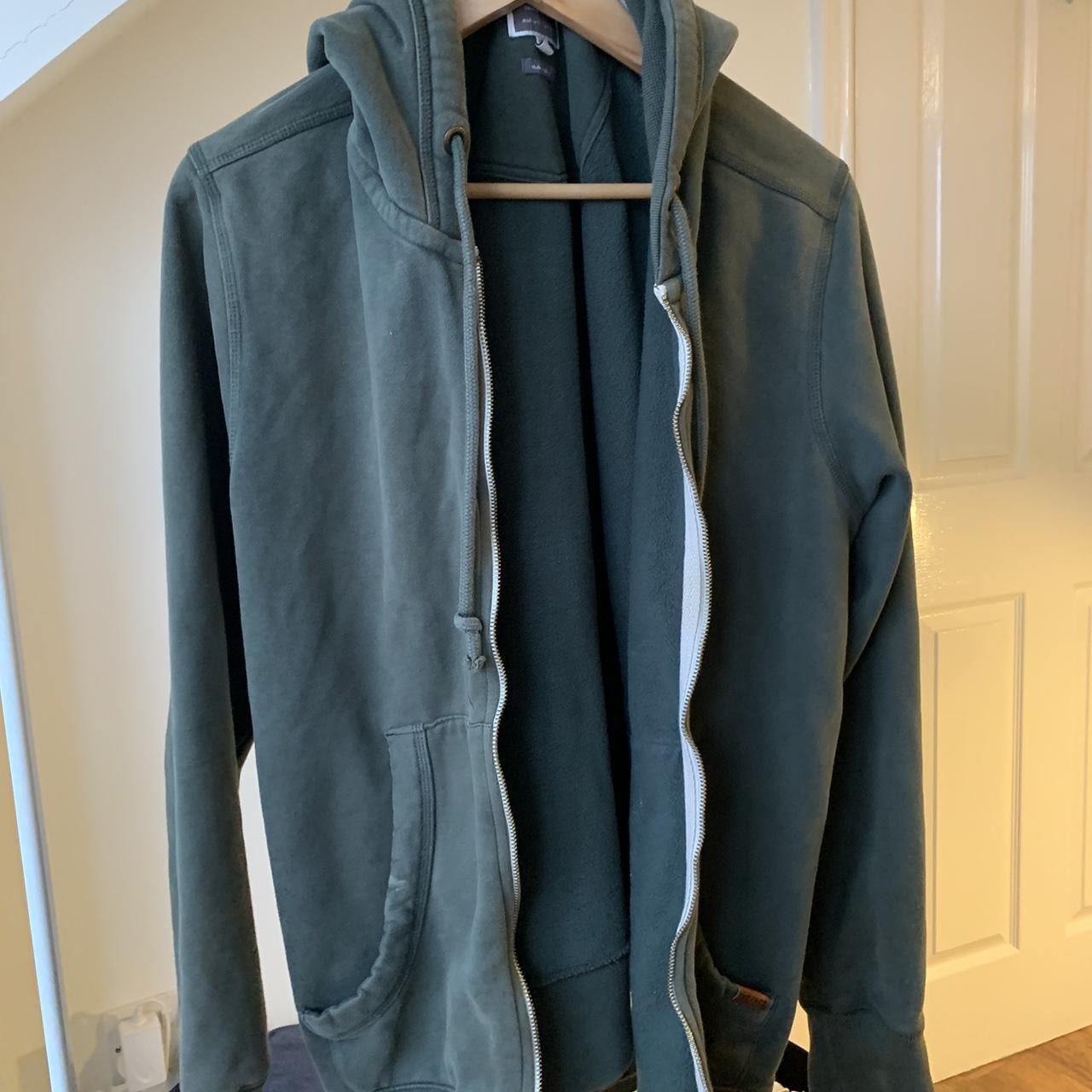 Green fat face zip up hoodie Great quality one... Depop