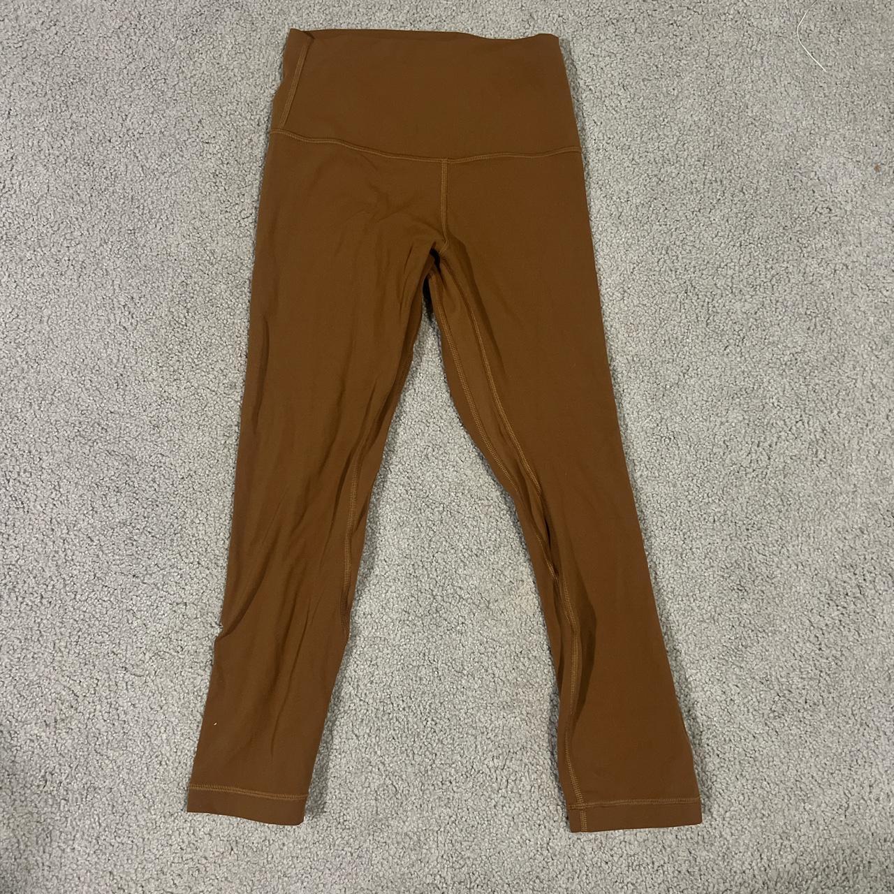 Lululemon align leggings 21” color: brown size: - Depop