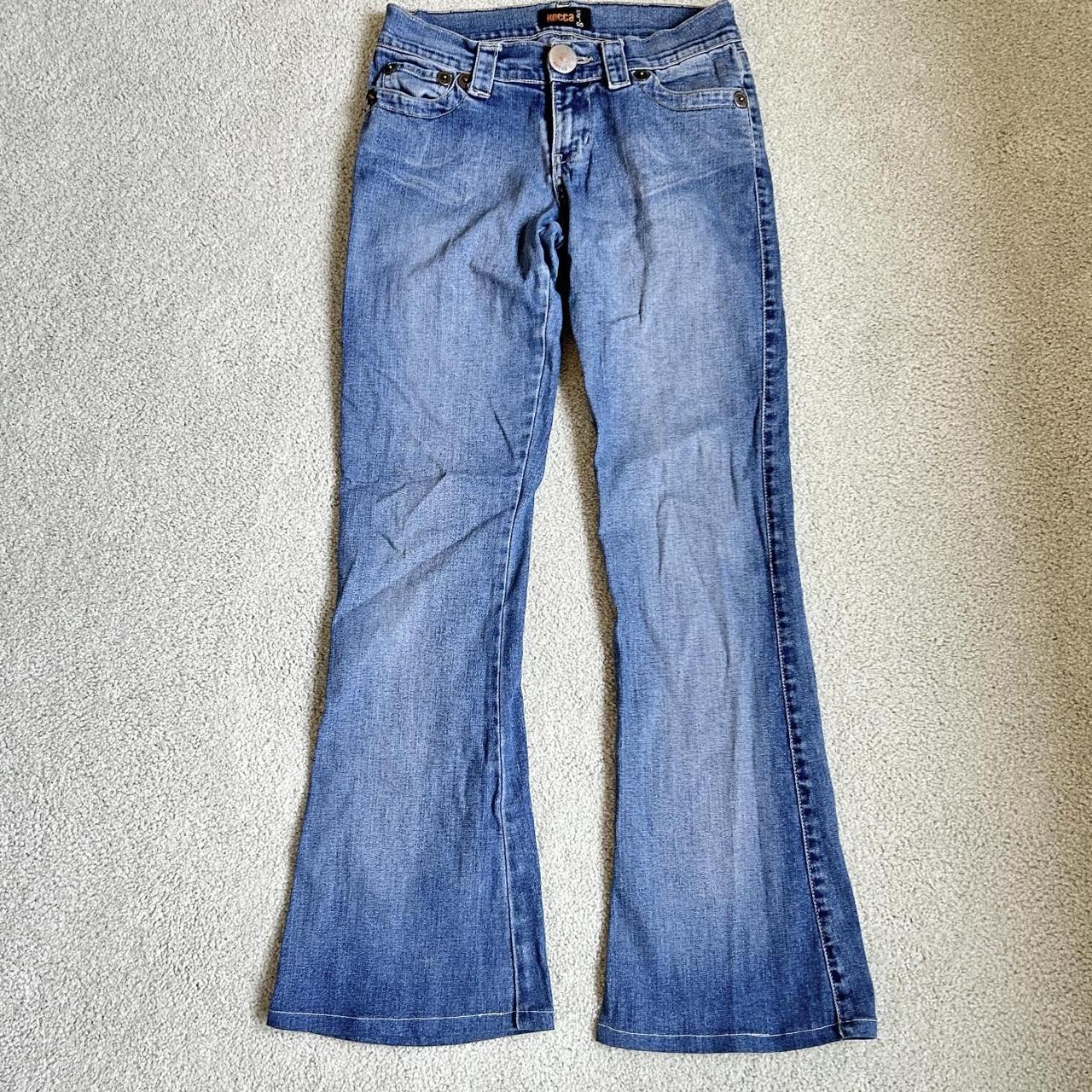 vintage kocca flared jeans! so cute and flattering... - Depop