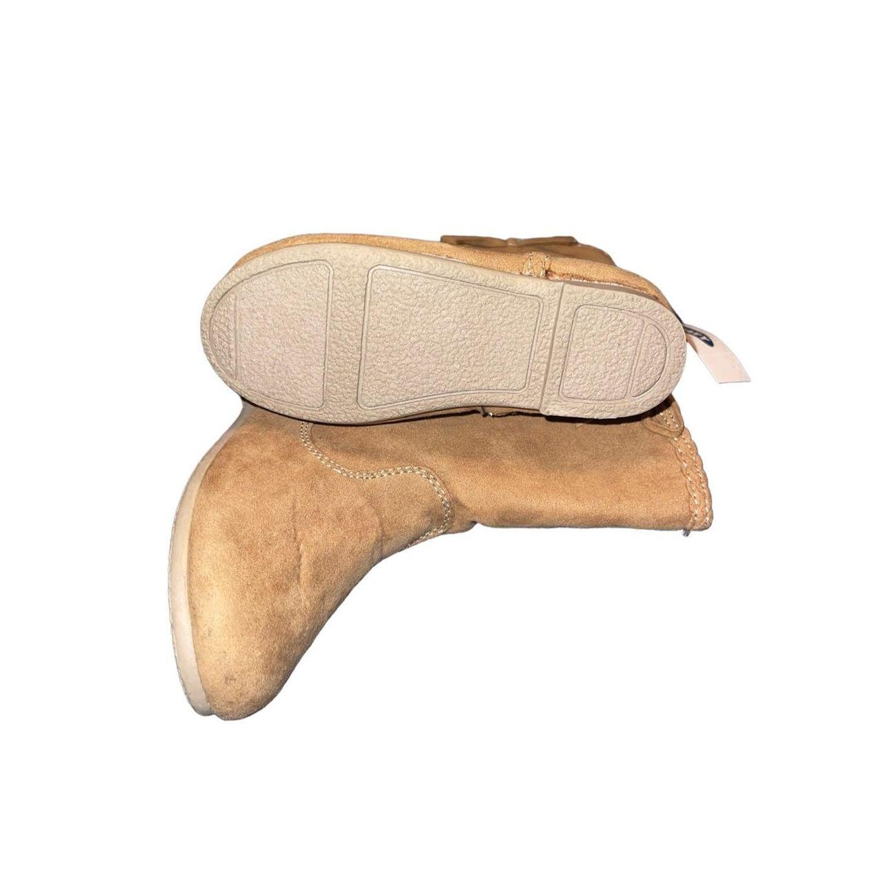 Brown Suede Kids Boots size 7 NWT BRAND... Depop