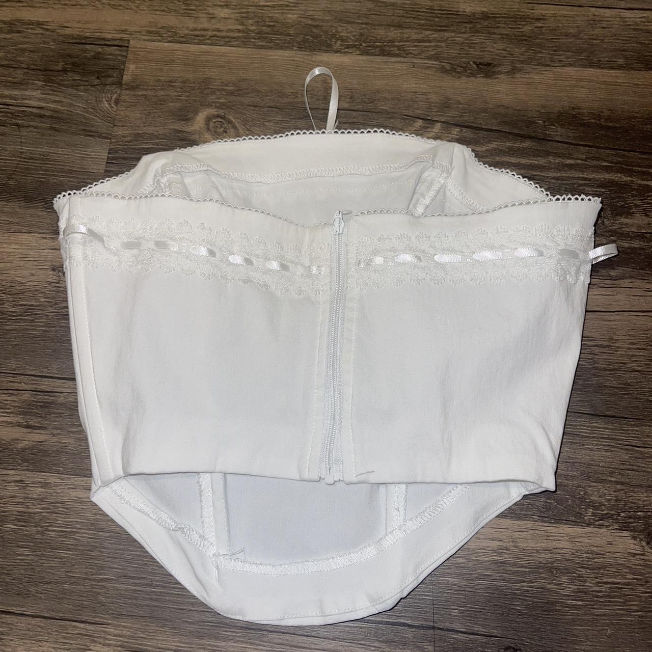 Glassons Bustier cute ribbon and lace detail at... Depop