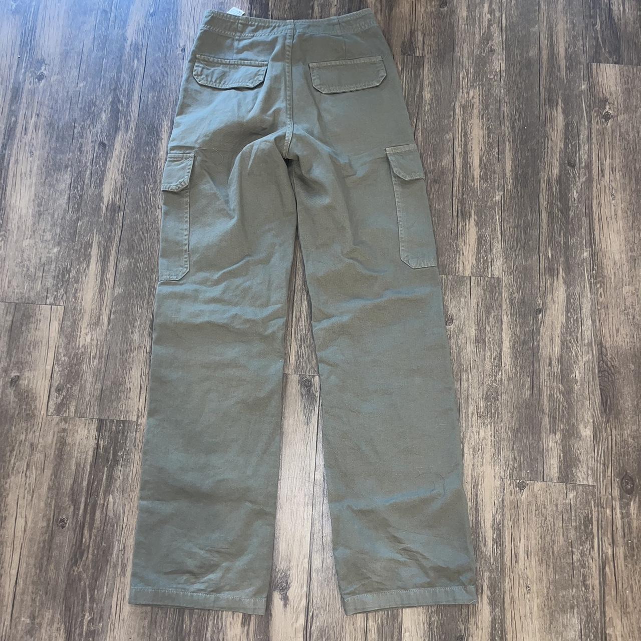 Zara Cargo Pants - never worn - high waisted - zip... - Depop