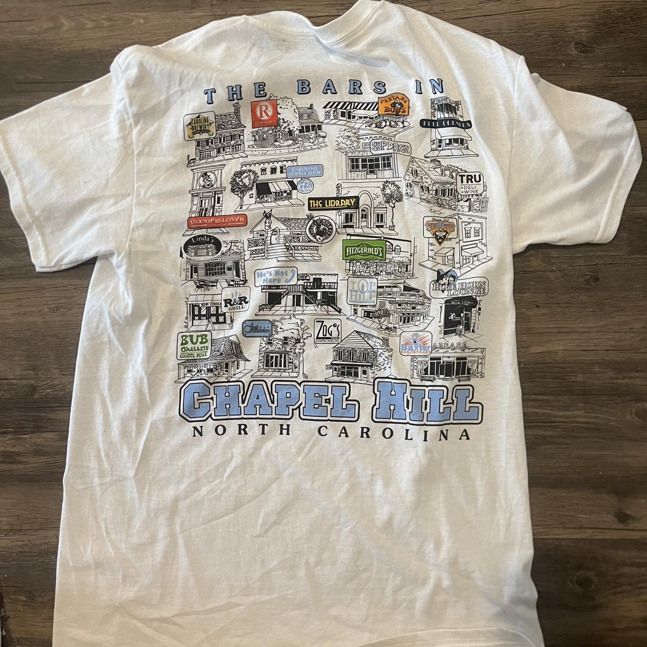 Bars In Chapel Hill Graphic Tshirt - never worn -... - Depop