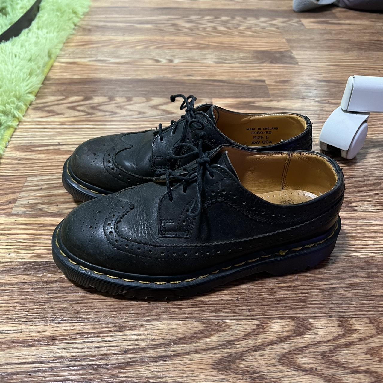 vintage doc martens brogues bought them second hand... - Depop