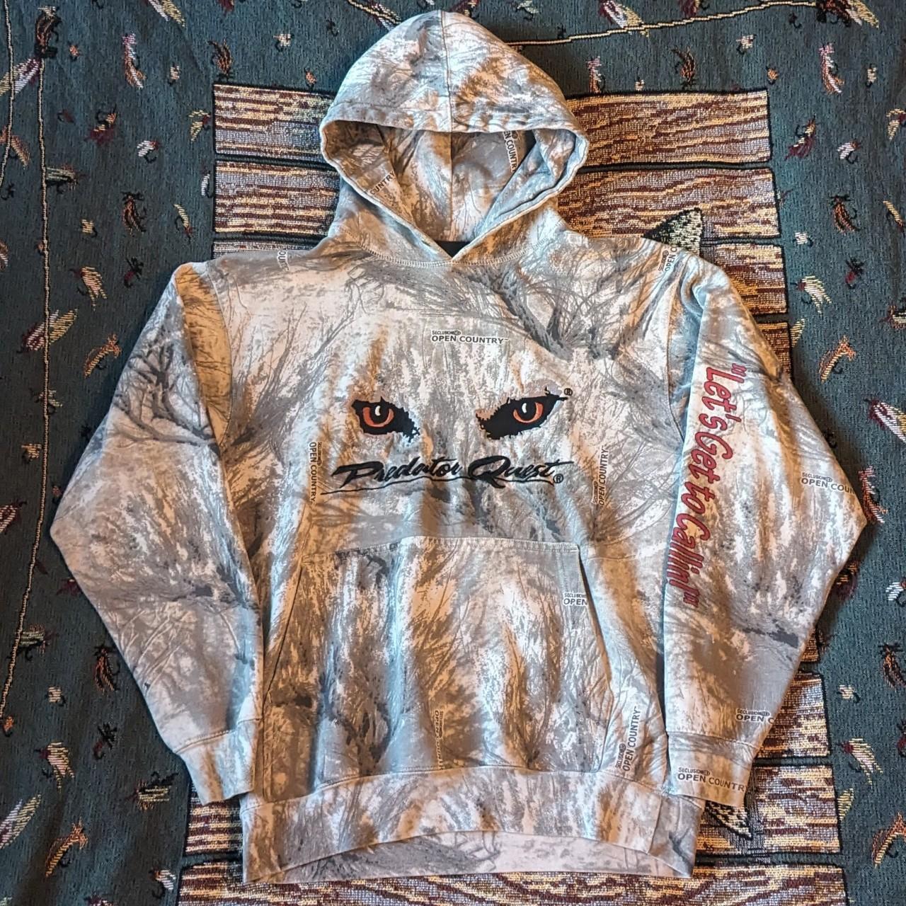 Super Sick "Predator Quest" Cabela's Camo Hoodie... Depop