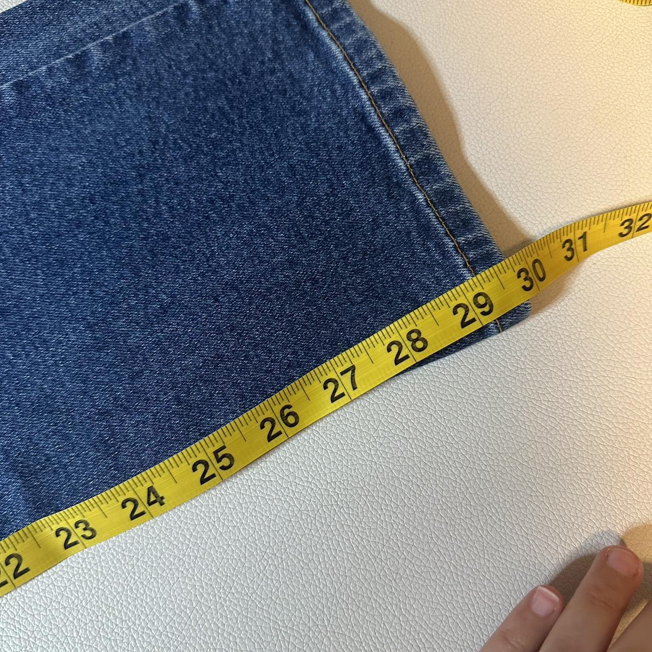 Super low rise jeans size 0 flare y2k vintage... - Depop