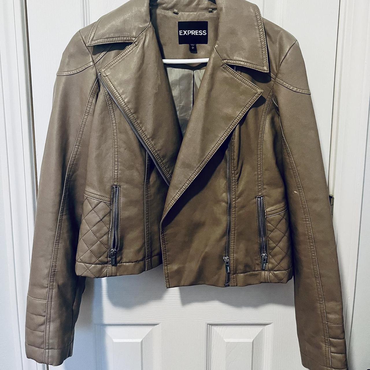 express womens leather jacket