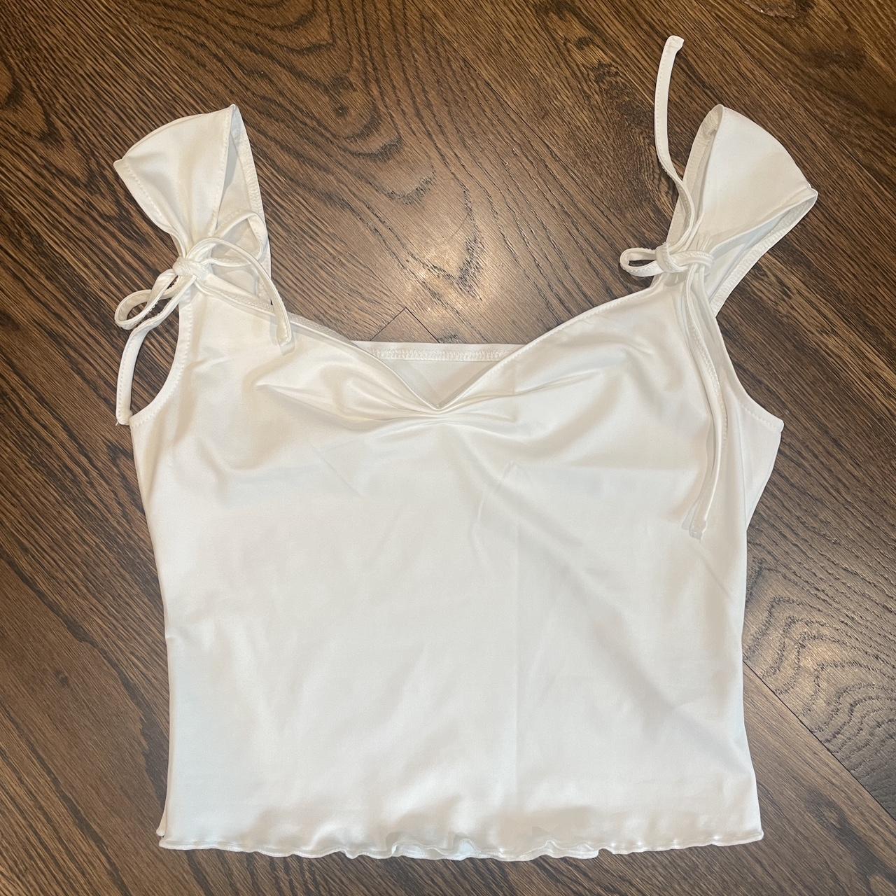 Cider white sweetheart top Size S New never... Depop