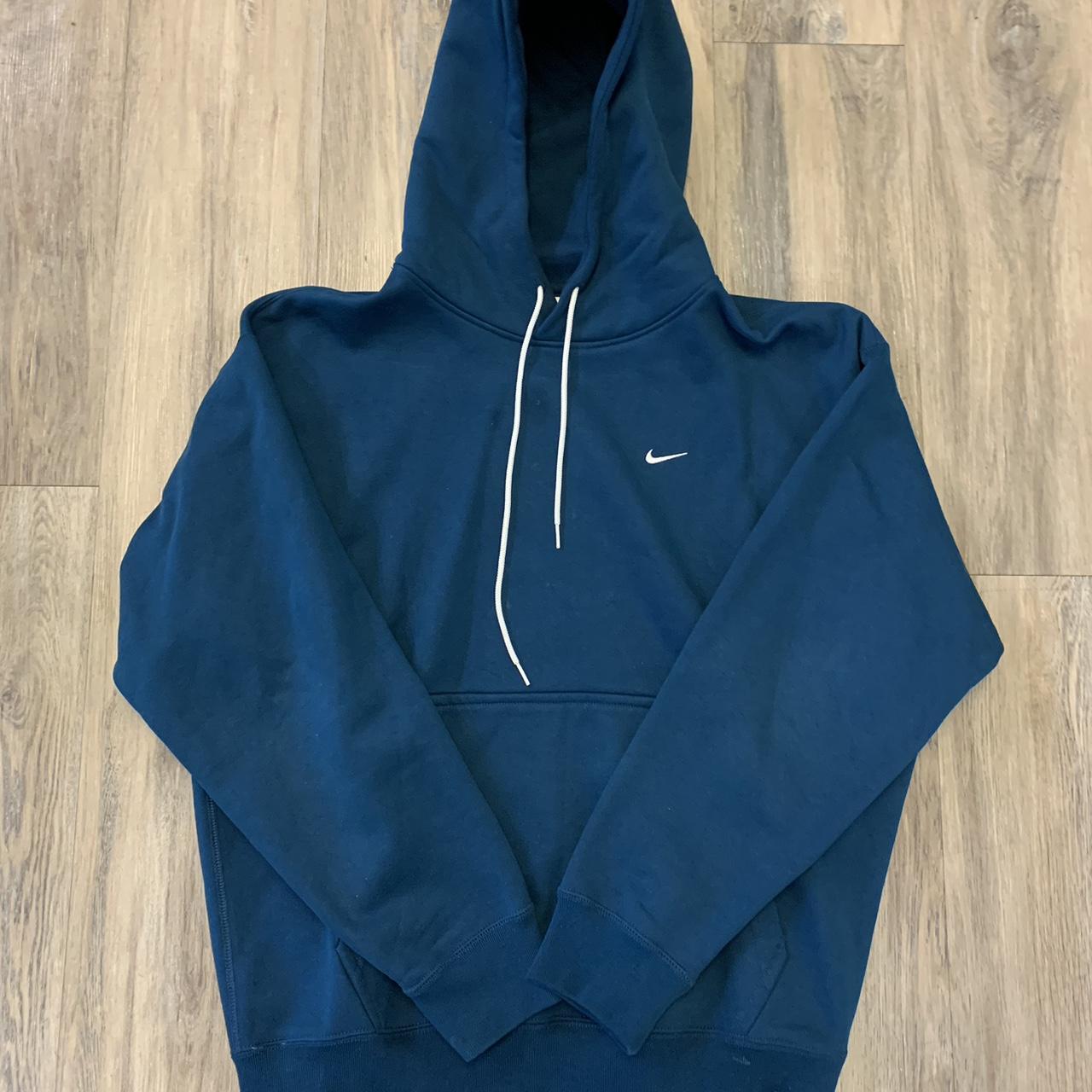 mens nike hoodie navy blue