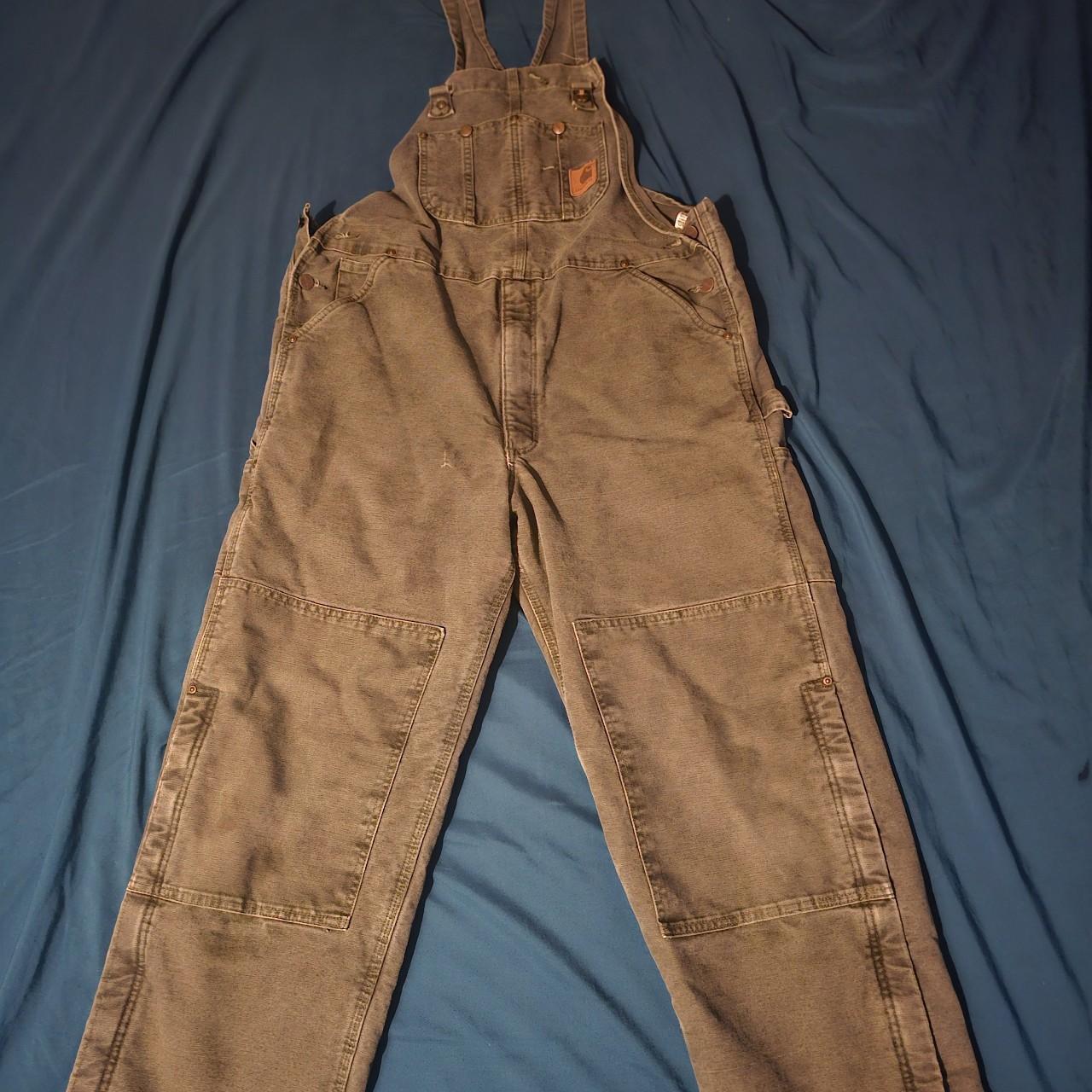 Carhartt overalls hot sale quilt lined