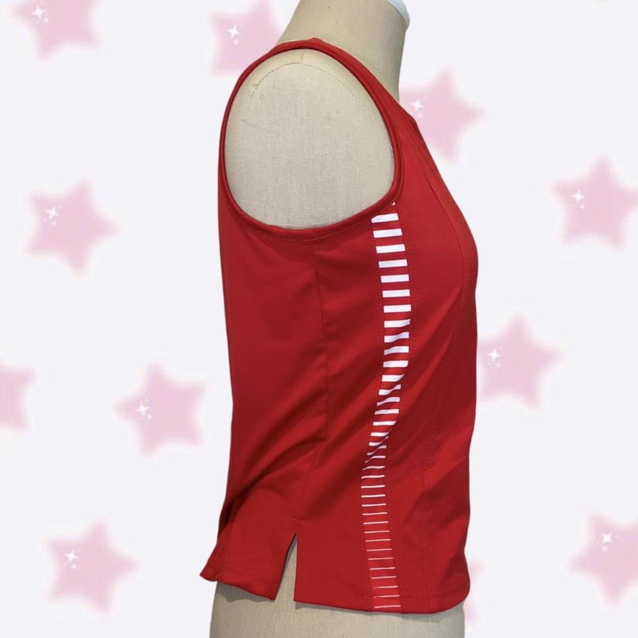 Bollé Women's Red and White Vest (5)